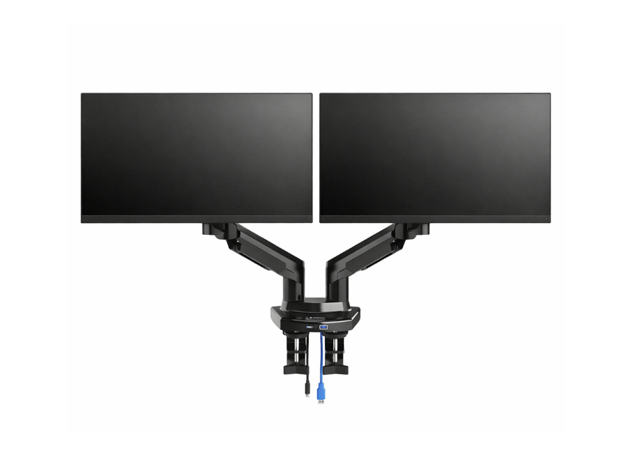 Dual Monitor Arms Black